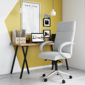 Alphason Bedford Chair Grey - Aoc1580gry