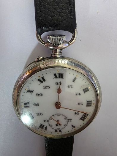 antique French wrist watch