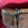 NEW-Leather Waist Bag Image 2