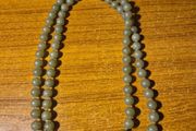 Beaded Green Necklace