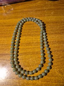 Beaded Green Necklace