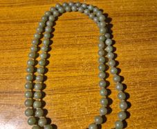 Beaded Green Necklace