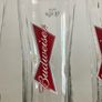 Budweiser pint glasses Image 2