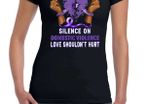 Domestic Violence Awareness T-Shirt Woman