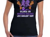 Domestic Violence Awareness T-Shirt Woman