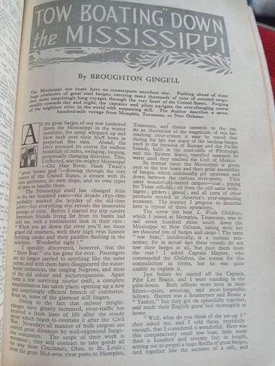 1952 Travel and AdventureThe Wide World 1952