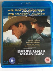 Brokeback Mountain (Ang Lee Film) [2005] Heath Ledger, Jake Gyllenhaal, Michelle Williams & Anne Hathaway [Blu-ray Movie] Academy Award Winner