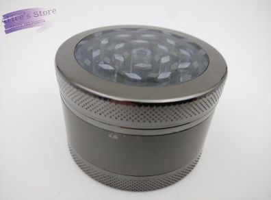 Black Herb Grinder 54mm 3 Layer