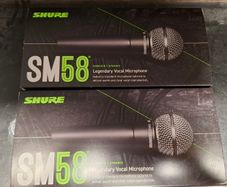 2x Shure SM58 mics