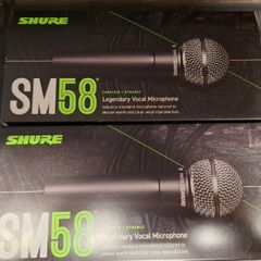 2x Shure SM58 mics