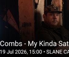 Luke combs 2x sunday