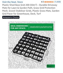 Driveway/ shed base