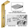 5 in 1 Shower Tower Panel Stainless Steel Wall Mounted Panel Rainfall Massage Jets Waterfall Bathroom Shower Tower (FREE SHIPPING) Image 5