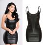 Sexy Faux Leather Dress M,L Image 3