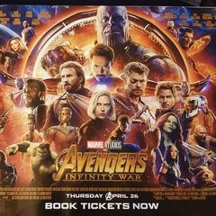 Avengers: Infinity War Cinema Sheet Poster