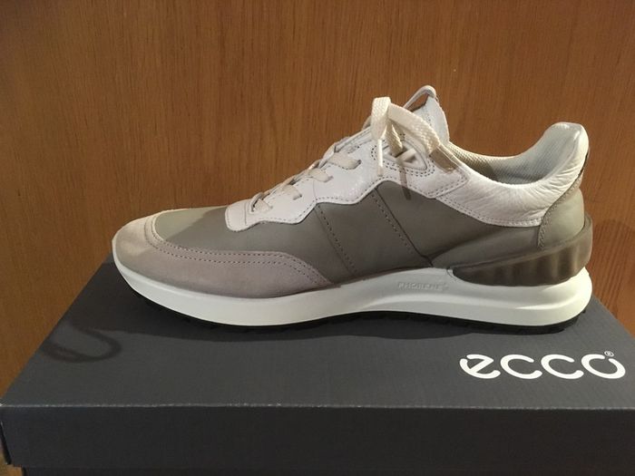 ECCO Retro Style Leather Trainers 44 New         /      ECCO Shoes Size 10 Men
