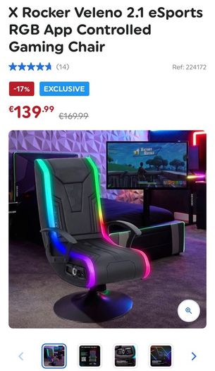 Gaming chair.