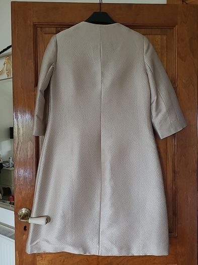Ladies Fee G Cream Coat Size 10