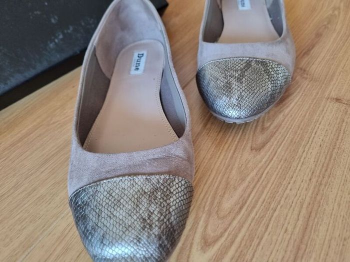 Dune flat shoes