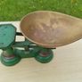 Vintage Metal Weighing Scales Cast Iron Image 2
