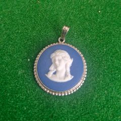 Vintage  Wedgwood Jasperware Pendant