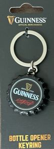 BRAND NEW Guinness Bottle Cap Keyring