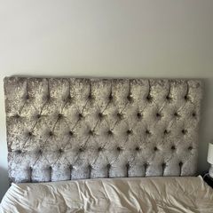 Padded Headboard - King Size Bed