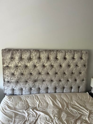 Padded Headboard - King Size Bed