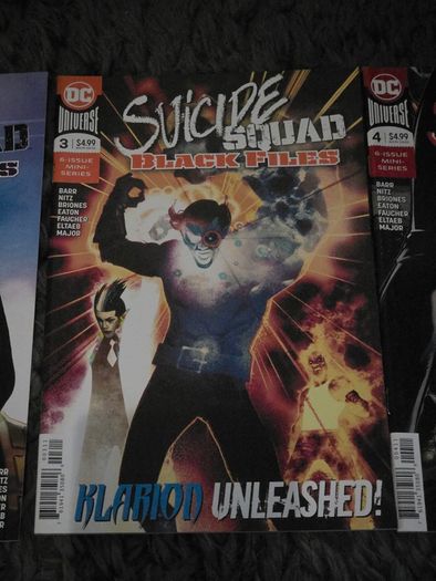 Scuicide Squad Black Files Comics