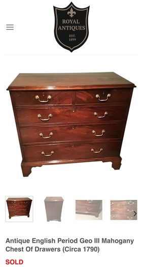 George III Gentleman's Chest of Drawers