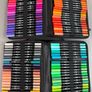 Marker Set - 160 Double Sided Markers Image 2