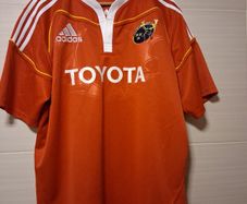 Munster Jersey. Official Adidas Mens Munster Rugby Home Jersey.  Seasons 2009/2011. Authentic Original From The Time. Not A Modern Day Remake.