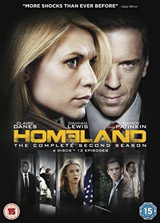 Homeland Season 2 DVD AS NEW