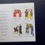 Ireland 1995.Wild Geese.Military Uniforms.Complete Four pane Booklet.MNH. Image 3