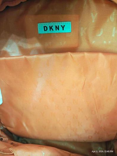 DKNY Signature Monogram Mini Backpack