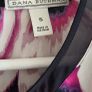 DANA BUCHMAN fuschia mix layered top Sz S (Fit 8-10UK) Image 2