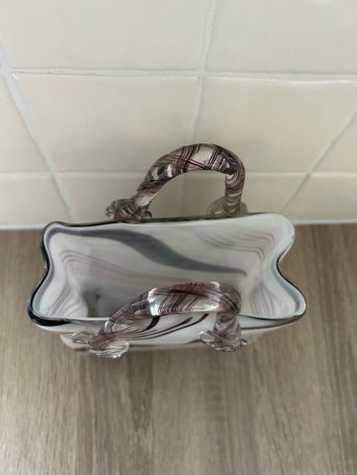 Glass Handbag Vase