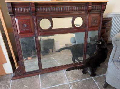 over mantle mirror