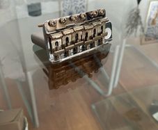 Fender Pure Vintage Stratocaster bridge with steel tremolo block