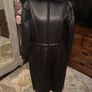 Stunning Leather/Faux Fur Coat/Jacket size 50 Image 4