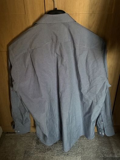 Peter England Blue Check shirt XL