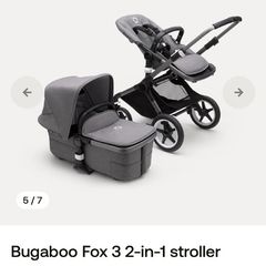 Bugaboo fox 3 with buggy board