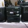Philips Mini Hi-Fi System, Model FW 355C, 3 CD Changer, Radio and dual Tape Deck and 2 Lovely Philips speakers, in very Good Condition Image 2