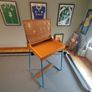 Vintage Retro School Desk, Folding Chair & Floor Easel Set - Image 6