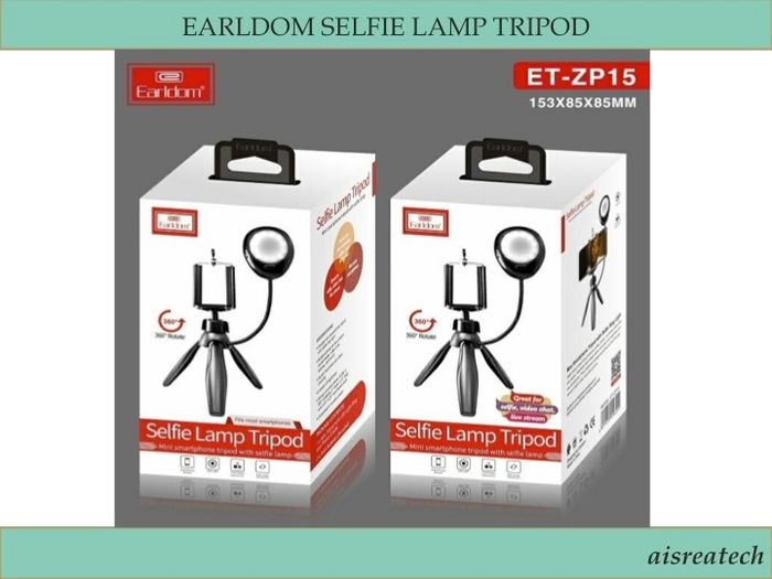 Earldom Selfie Lamp Tripod