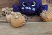 handmade crochet monster