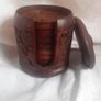 Solid Wood Coaster Set Image 2