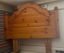 Wooden Single bed Headboard