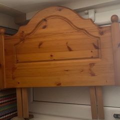Wooden Single bed Headboard