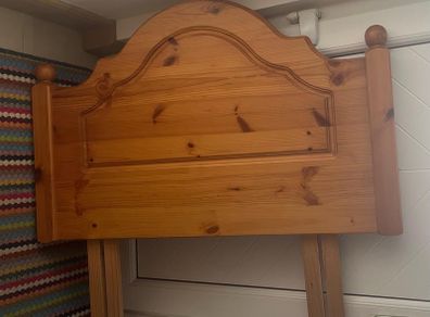 Wooden Single bed Headboard